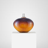 Vaza din sticla cristalina, Golden Brown, 29 cm, Beans by Bertil Vallien - KOSTA BODA