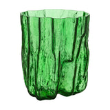 Vaza din sticla, Green, 27 cm, Crackle by Asa Jungnelius - KOSTA BODA