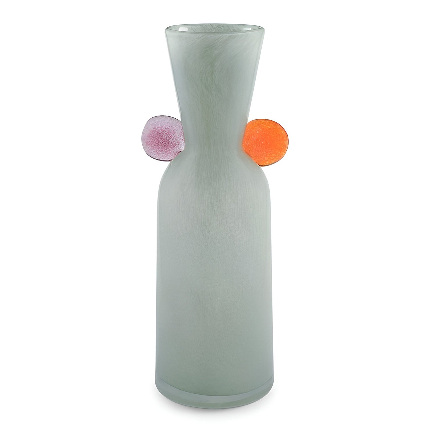 Vaza din sticla, Pastello, verde, 39 cm - SIMONA'S COLLECTION