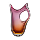 Vaza din sticla, roz, 32 cm, Lalira - SIMONA'S COLLECTION