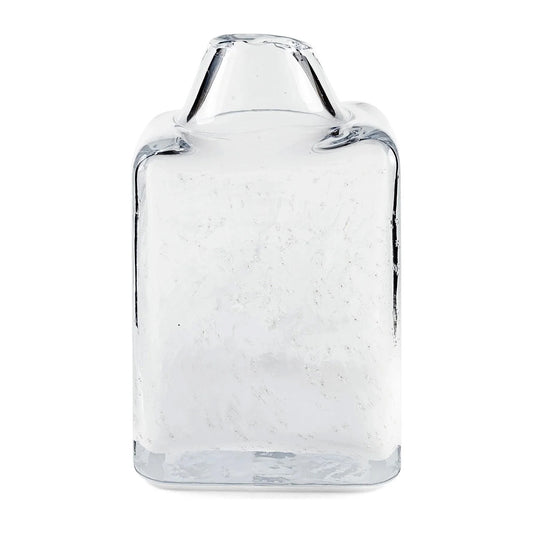 Vaza din sticla, transparent, 33 cm, Inblocco - SIMONA'S COLLECTION
