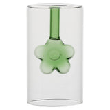 Vaza din sticla, verde, 18.5 cm, Infiore - SIMONA'S COLLECTION