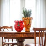 Vaza din portelan, galben, 37 cm, Arciboldo - SIMONA'S COLLECTION