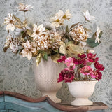 Vaza din rasina, crem, 15 cm, Imperoro - SIMONA'S COLLECTION