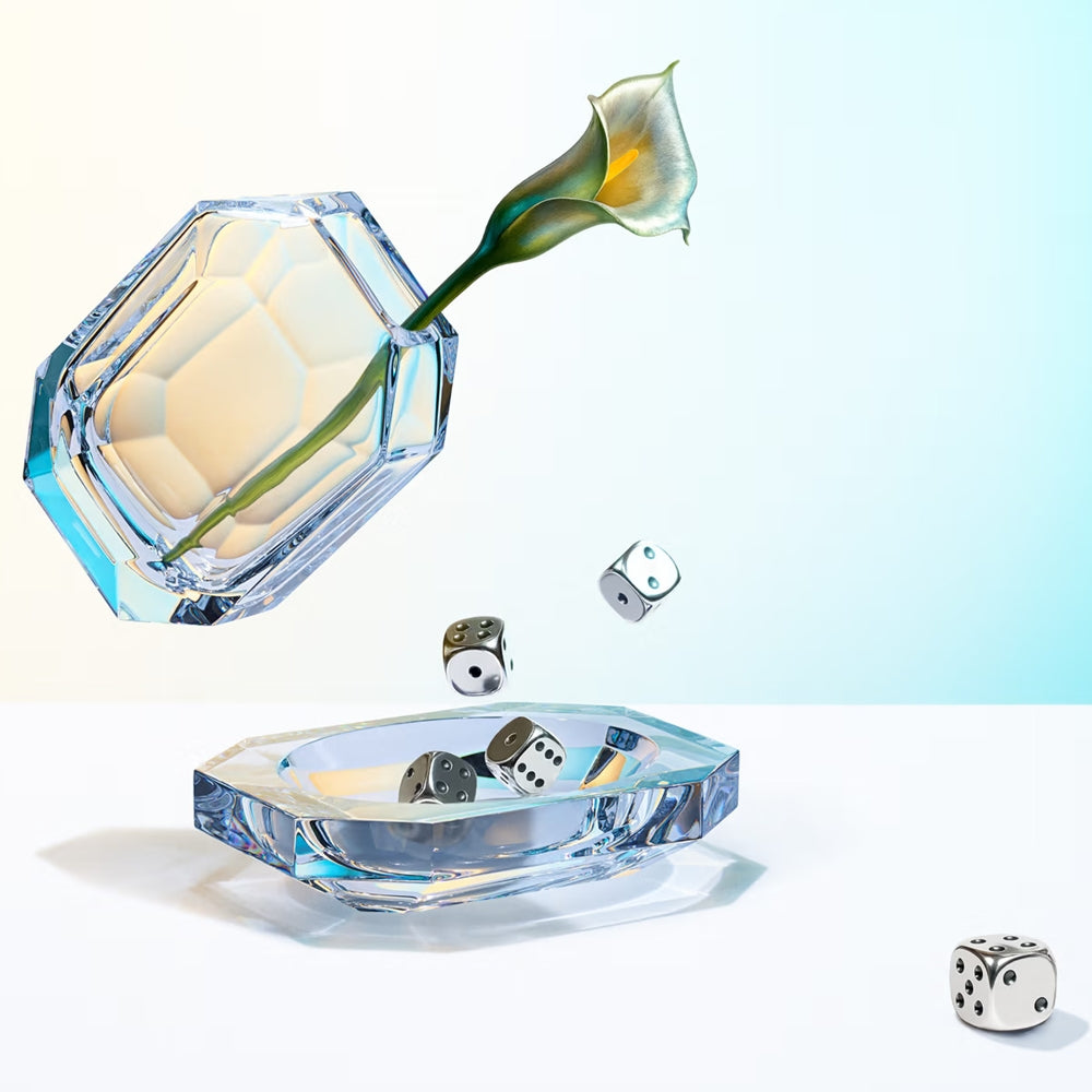 Vide-Poche, 18 cm, Octogone by Thomas Bastide - BACCARAT