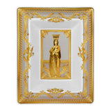 Vide-poche, portelan, 19x15 cm, Greige, Minerva - BACI MILANO