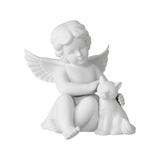 Figurina din portelan, inger cu vulpe, 15 cm, Angels - ROSENTHAL