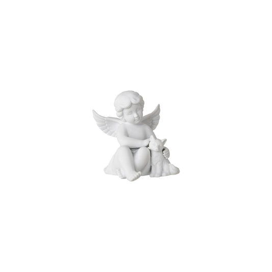 Figurina din portelan, inger cu vulpe, 6 cm, Angels - ROSENTHAL