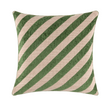 Fata de perna decorativa 33x57 cm, bumbac, Calisson Menthe - YVES DELORME