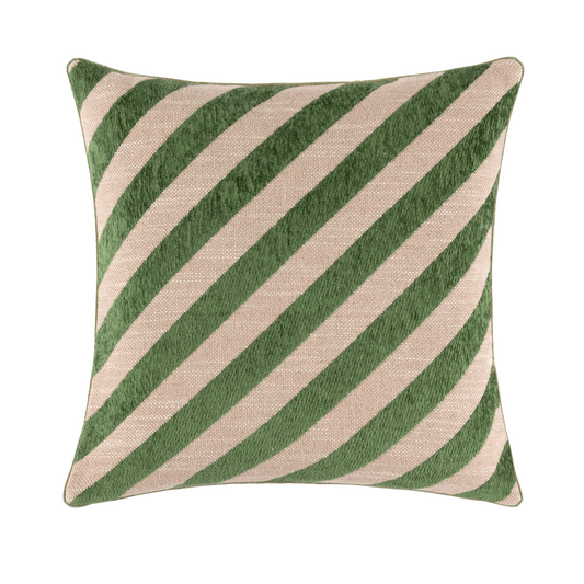Fata de perna decorativa 33x57 cm, bumbac, Calisson Menthe - YVES DELORME