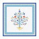 Suport farfurie, 38x38 cm, Mamma Mia Tree of Life - BACI MILANO