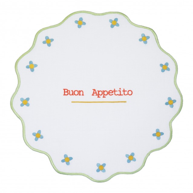 Suport farfurie, 38 cm, Mamma Buon Appetito - BACI MILANO