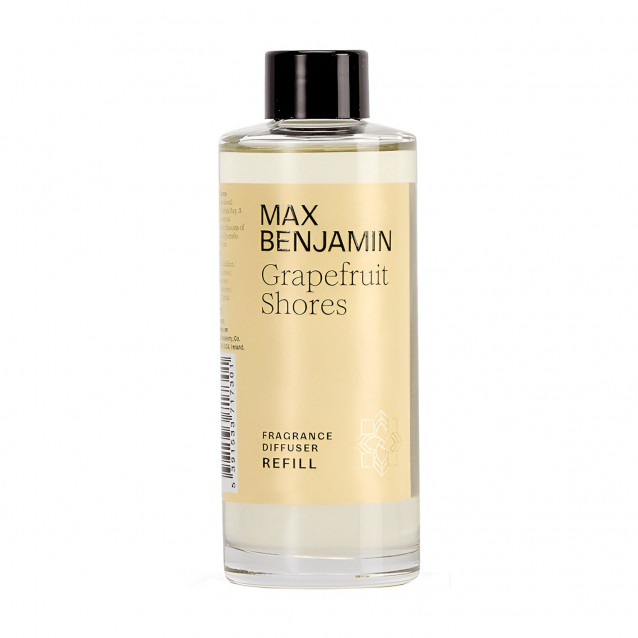 Rezerva difuzor esenta parfumata, Grapefruit Shores, 300 ml, Classic - MAX BENJAMIN