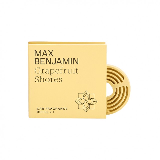 Rezerva pentru aromatizator de masina, Grapefruit Shores, Car Fragrance - MAX BENJAMIN