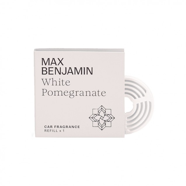 Rezerva pentru aromatizator de masina, White Pomegranate, colectia Car Fragrance - MAX BENJAMIN