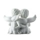 Figurina din portelan, pereche ingeri cu inima, 14.5 cm, Angels - ROSENTHAL