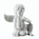 Figurina din portelan, inger cu bufnita, 14 cm, Angels - ROSENTHAL