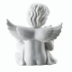 Figurina din portelan, inger cu bufnita, 14 cm, Angels - ROSENTHAL