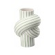 Vaza din portelan, 12 cm, Node Stripes Apple by Martin Hirth - ROSENTHAL