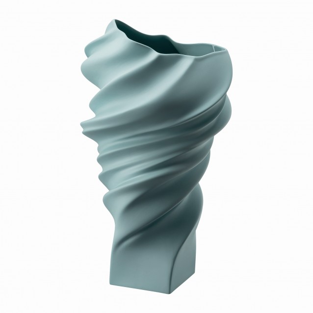 Vaza din portelan, 35 cm, Squall Mint by Cédric Ragot - ROSENTHAL