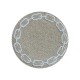 Set 4 suporturi pentru pahare, Chain Beige/White - SIMONA'S SPECIALS