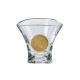 Vaza din sticla, 18 cm, Medusa Madness Clear - VERSACE