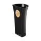 Vaza din portelan, 26 cm, Medusa Madness Black - VERSACE